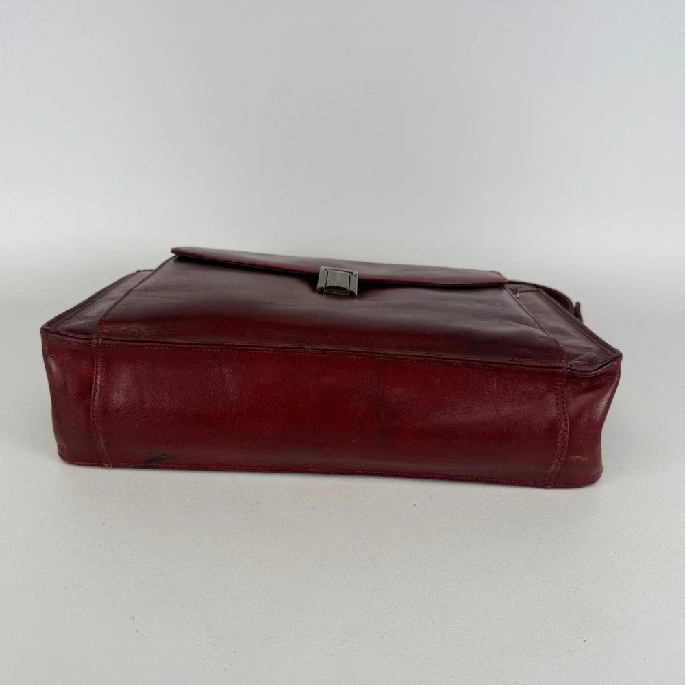 Scully leather briefcase